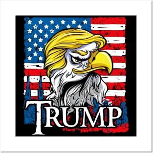 Trump Eagle Posters and Art